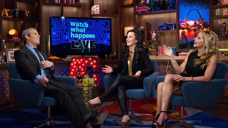 Watch What Happens Live — s13e13 — Kyle Richards & Camille Grammer