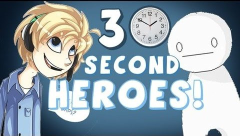 PewDiePie — s03e613 — FASTEST GAME EVER?! - Half Minute Hero: Super Mega Neo Climax Ultimate Boy - MultiPlayer Ep. 1