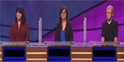 Jeopardy! — s2015e72 — Liz Quesnelle Vs. Theresa Tejada Vs. Ted Johnson, show # 7132.
