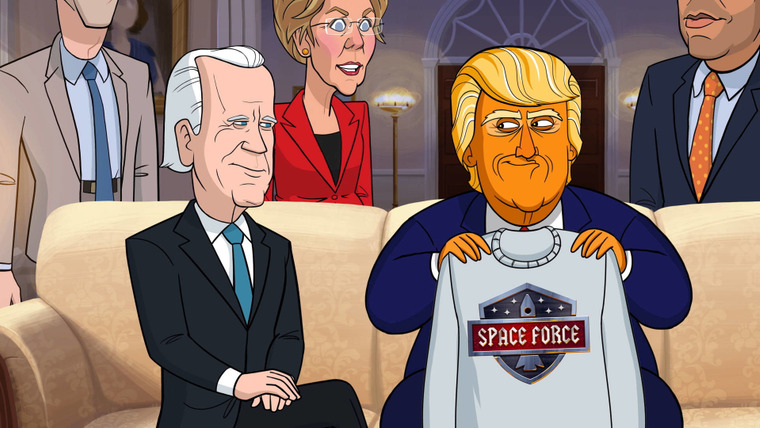 Our Cartoon President — s02e10 — Space Force