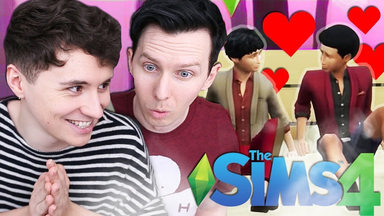 Dan and Phil — s05e25 — DAB AND EVAN 'MESS AROUND' - Dan and Phil Play: Sims 4 #54