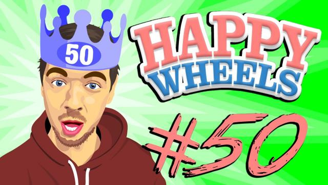 Jacksepticeye — s03e501 — Happy Wheels - Part 50 | KOBE!!