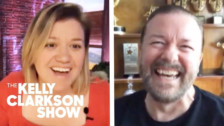 The Kelly Clarkson Show — s01e155 — Ricky Gervais, Ester Dean