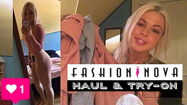 HunniBee ASMR — s01e08 — ASMR Fashion Nova Haul & Try-On