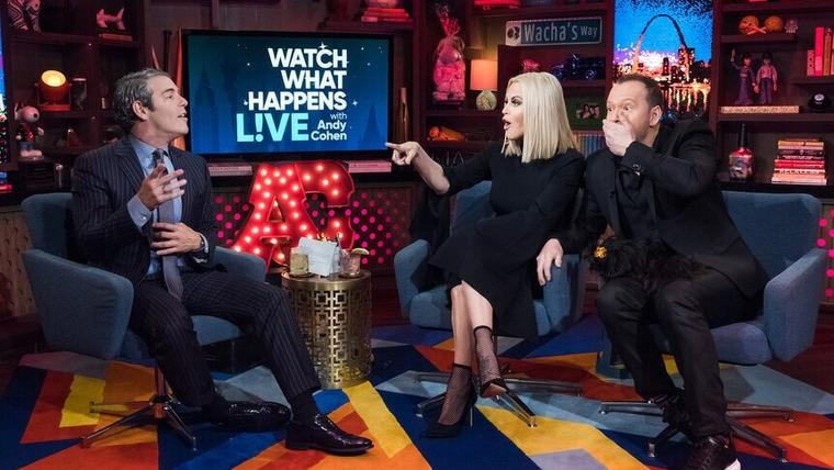 Watch What Happens Live — s14e176 — Jenny McCarthy and Donnie Wahlberg