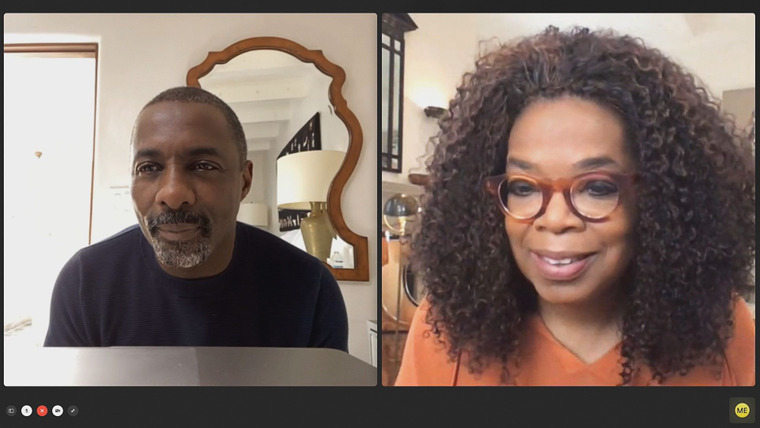 Oprah Talks COVID-19 — s01e01 — Idris Elba and Sabrina Dhowre
