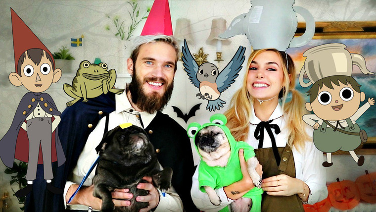 Marzia — s06 special-550 — Making our Halloween costumes.