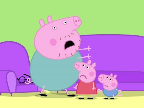 Peppa Pig — s01e09 — Daddy Loses His Glasses