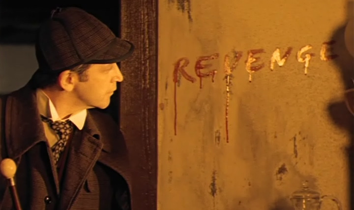 Приключения Шерлока Холмса и доктора Ватсона — s01e02 — Шерлок Холмс и доктор Ватсон. Часть 2: Кровавая надпись