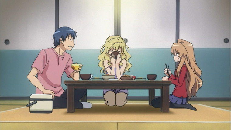 Toradora! — s01e02 — Ryuuji and Taiga