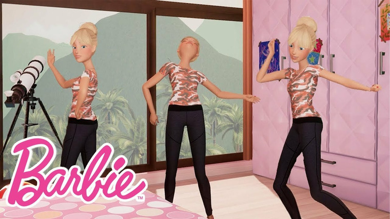 Barbie Vlogs — s01e68 — My BEST DANCE MOVES! Challenge