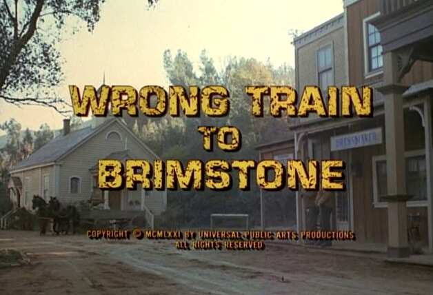 Прозвища Смит и Джонс — s01e04 — Wrong Train to Brimstone