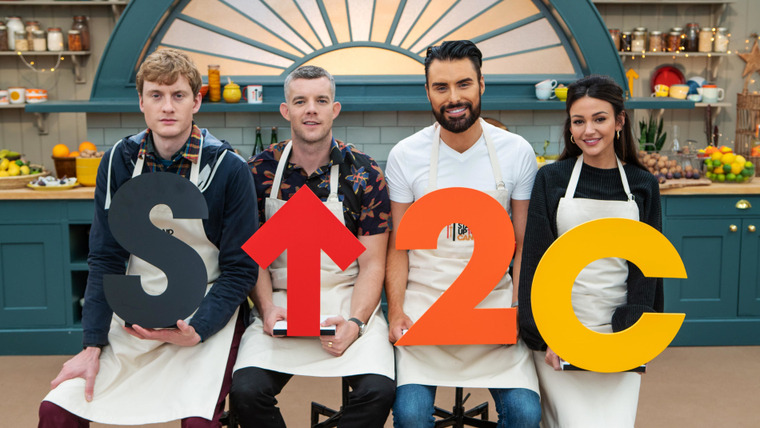 The Great Celebrity Bake Off for SU2C — s02e02 — James Acaster, Russell Tovey, Rylan Clark-Neal, Michelle Keegan