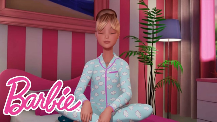 Barbie Vlogs — s01e52 — Barbie: Morning Routine with Meditation