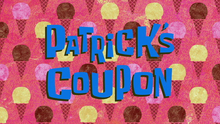 Губка Боб квадратные штаны — s10e19 — Patrick's Coupon