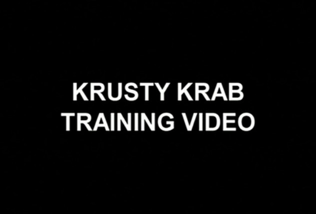 Губка Боб квадратные штаны — s03e20 — Krusty Krab Training Video