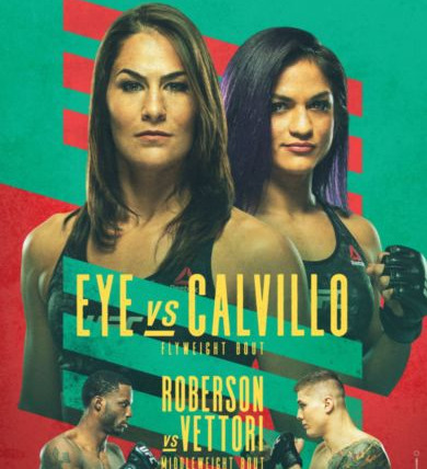 UFC on ESPN — s02e03 — UFC on ESPN 10: Eye vs. Calvillo