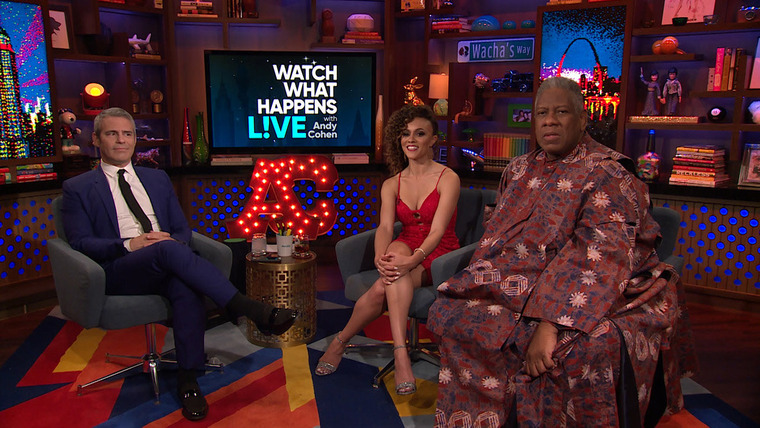 Watch What Happens Live — s14e72 — Ashley Darby, Andre Leon Talley