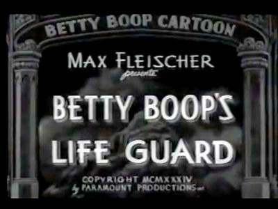 Betty Boop — s1934e07 — Betty Boop's Life Guard