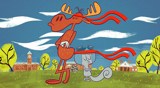 The Adventures of Rocky and Bullwinkle — s01e09 — The Dark Side of the Moose: Chapter Four