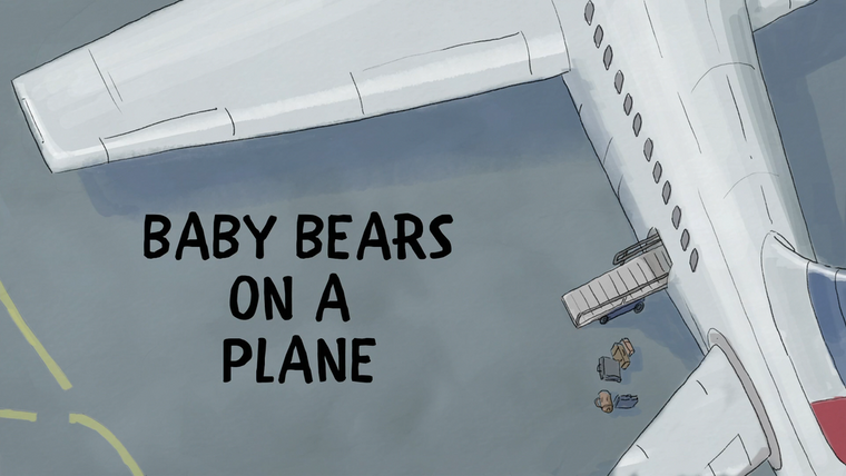 We Bare Bears — s02e16 — Baby Bears on a Plane