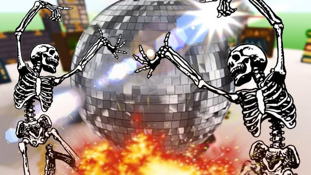 Jacksepticeye — s04e292 — EVERYBODY DANCE NOW! | Skeletal Dance Simulator