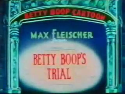 Betty Boop — s1934e06 — Betty Boop's Trial