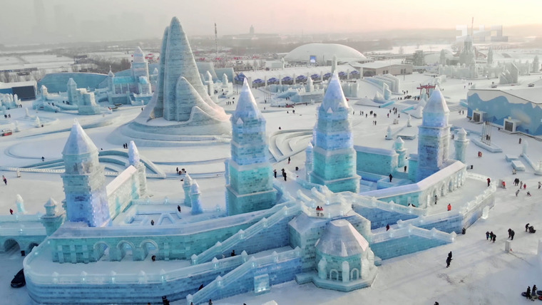 Мир наизнанку — s11e04 — Как добывают лед для Харбинского ледяного фестиваля