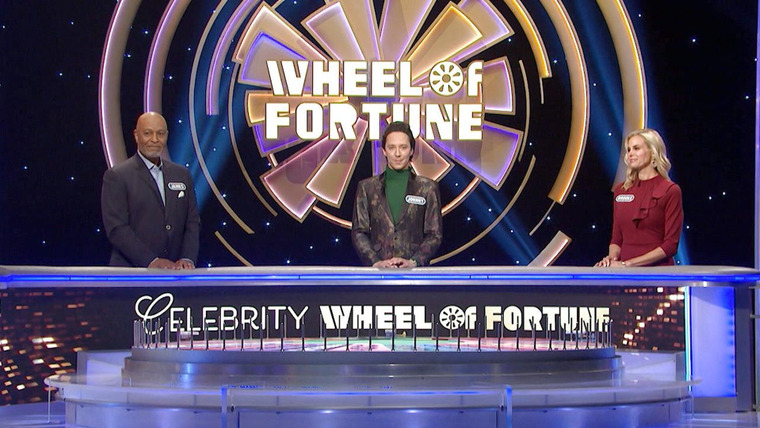 Celebrity Wheel of Fortune — s02e09 — James Pickens, Jr., Brooke Burns and Johnny Weir