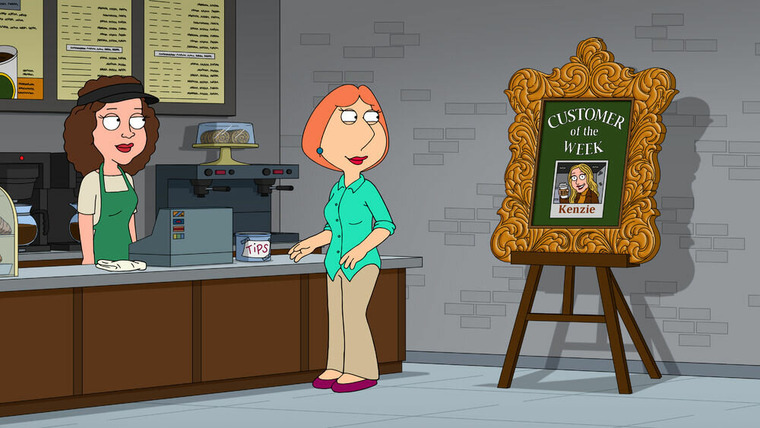 Family Guy — s19e15 — Customer of the Week