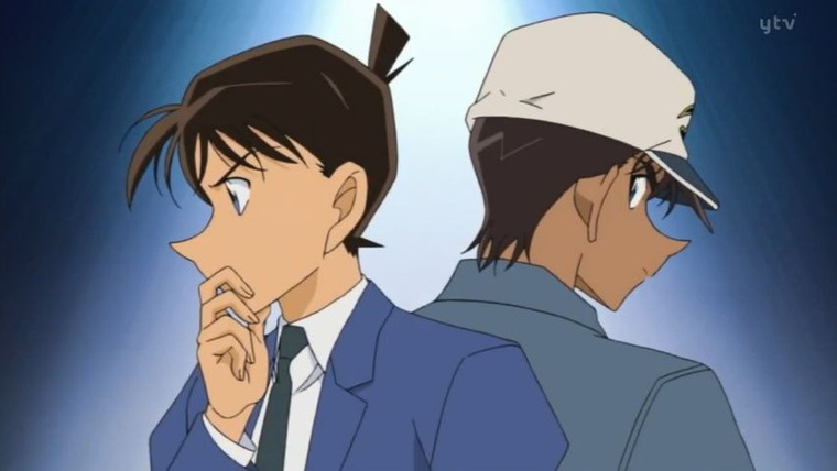 Детектив Конан — s21e06 — Conan vs. Heiji, The Deduction Showdown Between the Detective of the East and West