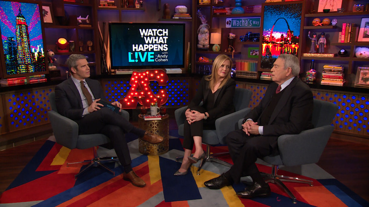 Watch What Happens Live — s15e12 — Samantha Bee & Dan Rather