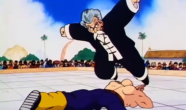 Драконий жемчуг — s03e36 — Tien Shinhan vs. Jackie Chun