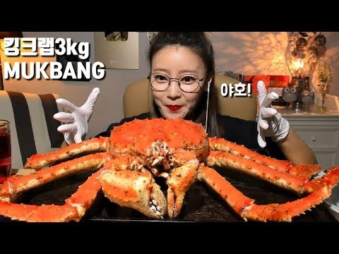Dorothy — s04e28 — [ENG SUB]킹크랩3kg 먹방 MUKBANG king crab con cua ملك السلطعونات タラバガニ 帝王蟹 korean seafood eatingshow