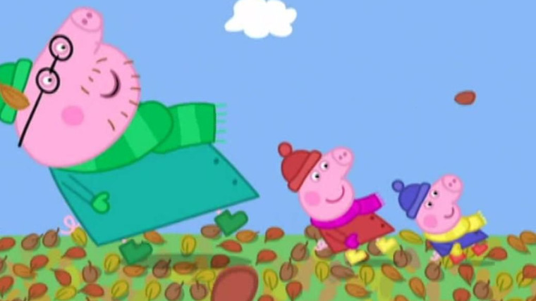 Peppa Pig — s02e08 — Windy Autumn Day