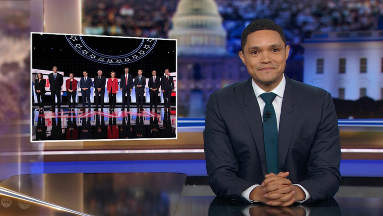 The Daily Show with Trevor Noah — s2019e97 — July Democratic Debate Special, Night One