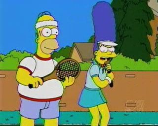 The Simpsons — s12e12 — Tennis the Menace