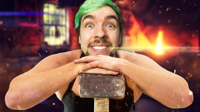 Jacksepticeye — s06e80 — COME GET YOUR ARMOR | My Little Blacksmith Shop