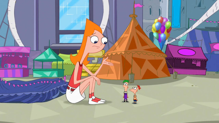 Phineas and Ferb — s02e04 — Attack of the 50 Foot Sister