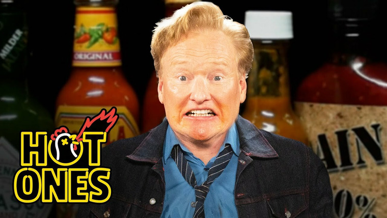 Hot Ones — s23e12 — Conan O'Brien Needs a Doctor While Eating Spicy Wings
