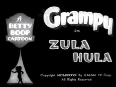 Бетти Буп — s1937e12 — Zula Hula