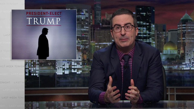 Last Week Tonight with John Oliver — s03e30 — President-Elect Trump