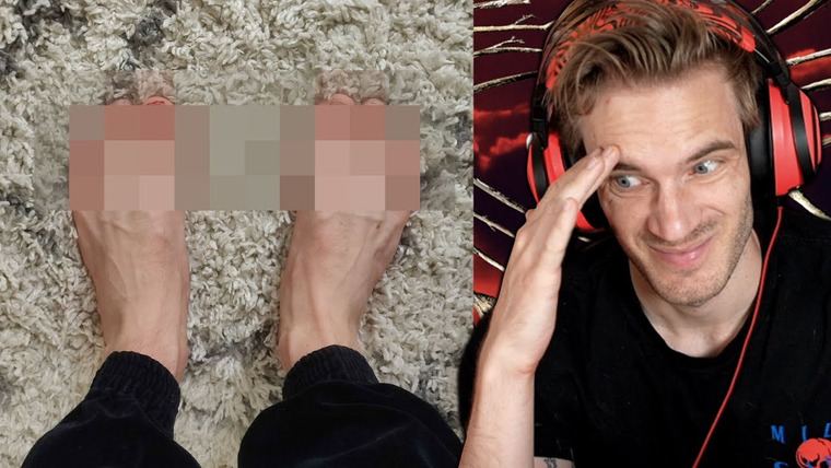 ПьюДиПай — s12e162 — Somethings Wrong With My Feet (Feet Reveal) — LWIAY #00172