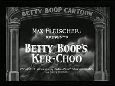 Betty Boop — s1933e01 — Betty Boop's Ker-Choo