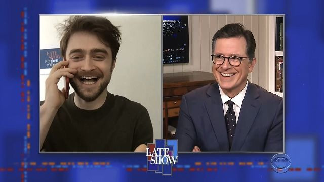 The Late Show with Stephen Colbert — s2020e42 — Stephen Colbert from home, with Daniel Radcliffe, Jonathan Karl, John Prine