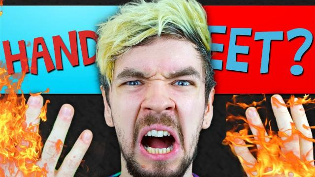 Jacksepticeye — s06e377 — BURN YOUR HANDS OR FEET? | Would You Rather #14
