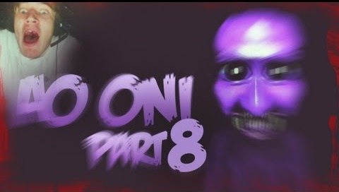 PewDiePie — s02e175 — [Horror, Funny] Ao Oni - THIS IS SPARTA - Part 8