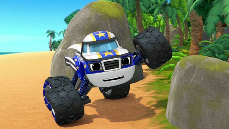 Blaze and the Monster Machines — s05e01 — The Island of Lost Treasure