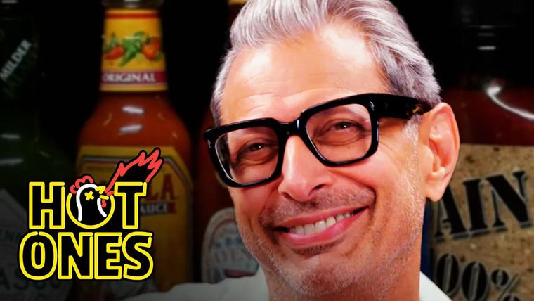Hot Ones — s06e12 — Jeff Goldblum Says He Likes to Be Called Daddy While Eating Spicy Wings