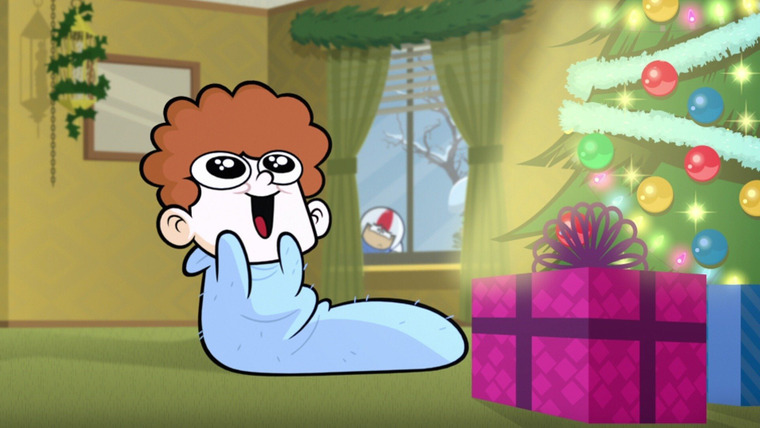 Сорвиголова Кик Бутовски — s02e17 — A Cousin Kyle Christmas / Snow Problem